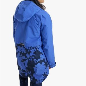 Burton Women’s Veridry 2L Rain Jacket Amparo Blue/Amparo Blue Camellia